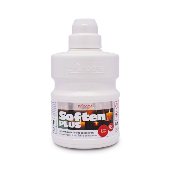 0015 Soften plus - Płyn do zmiękczania tkanin "Dolce Relax" (VEGAN)