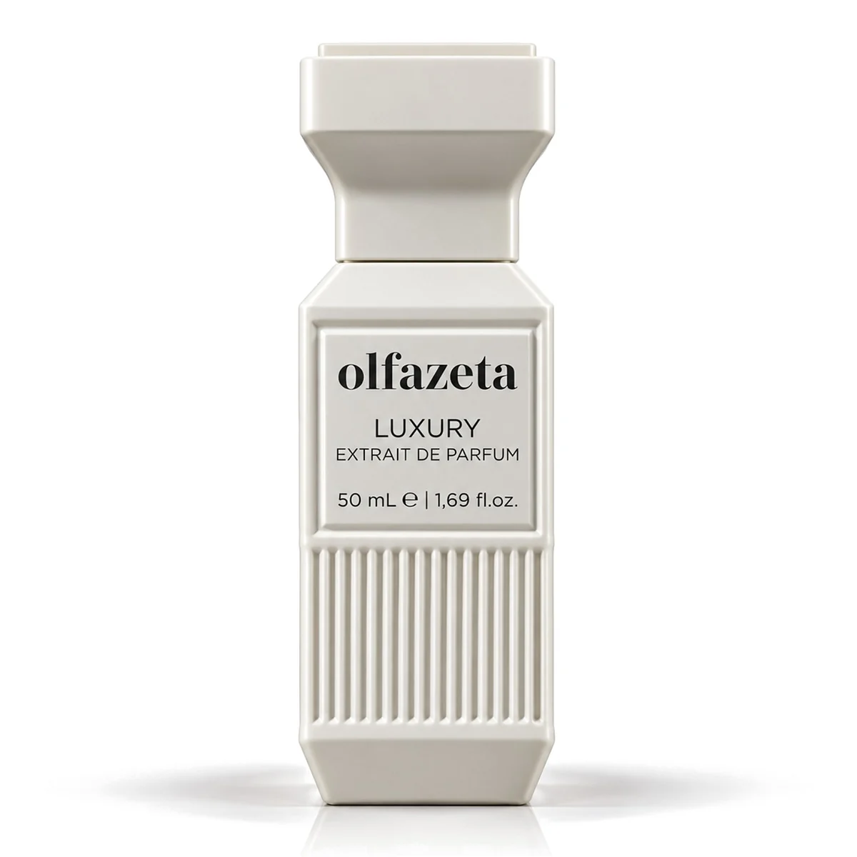 Chogan 123 Sweet Rebel – kwiatowo-owocowe perfumy damskie Olfazeta Luxury Extrait de Parfum 50 ml, kremowy flakon
