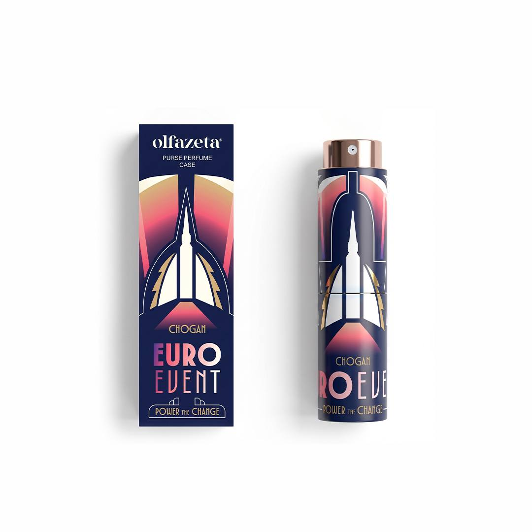 Etui kieszonkowe Olfazeta EuroEvent 2026 – edycja limitowana, z atomizerem, na wkład perfum 15 ml