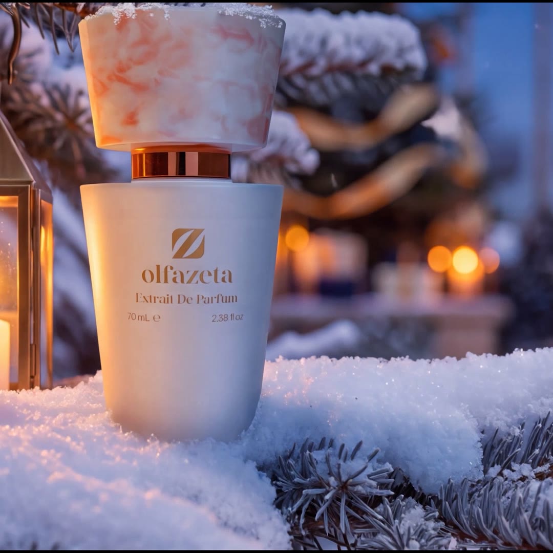 Film Chogan Holiday Time – świąteczne perfumy Olfazeta na śniegu