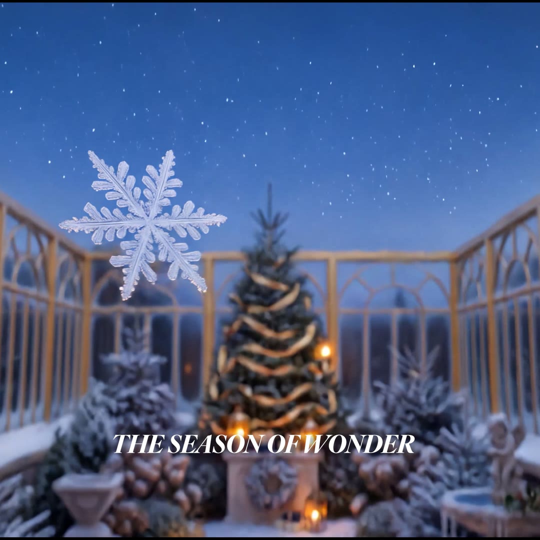 Film Chogan Holiday Time – świąteczne perfumy Olfazeta na śniegu