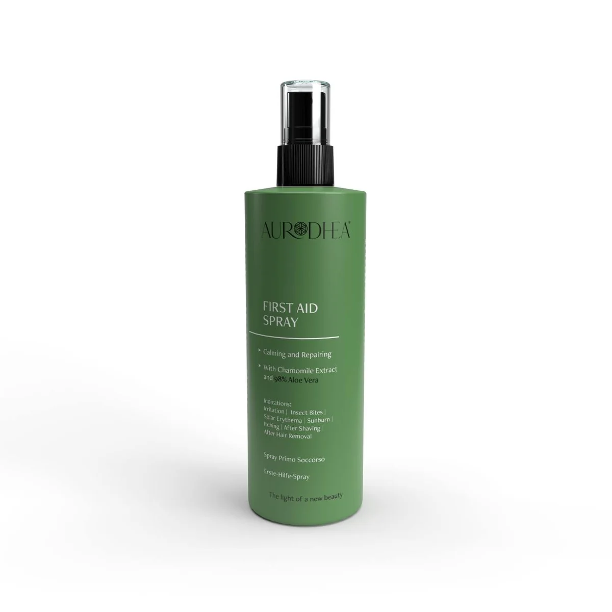Kojący spray z 98% aloesu Aurodhea 150 ml